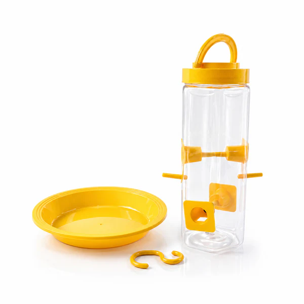Hanging Bird Feeder – Multi-Port Design for Garden & Balcony - Image 3
