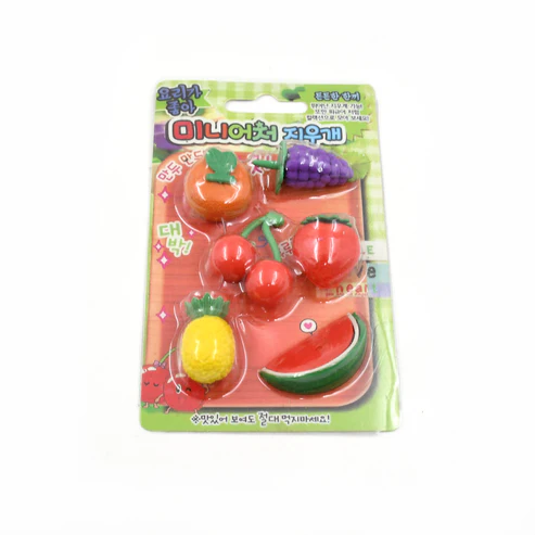 Kids Erasers Set – Colorful 3D Designs - Image 5