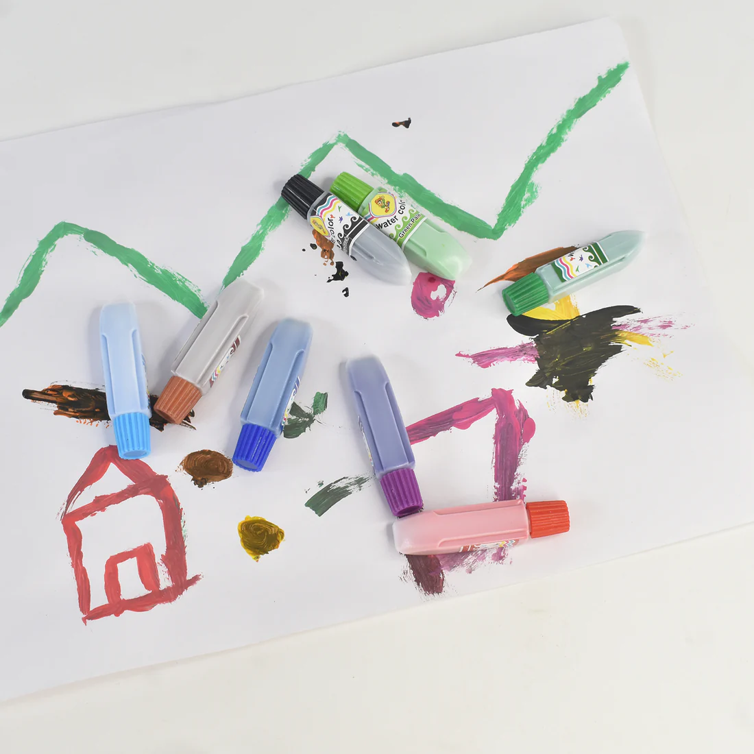 Water Colour Kit for Kids – 15-in-1 Vibrant Paint Set