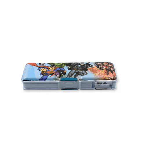 Magnetic Geometry Pencil Box – Dual Sharpener & Calculator