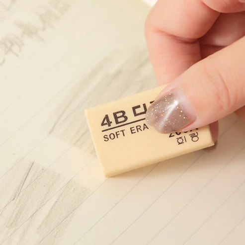 4B Erasers – Smudge-Free 30-Pack for Students