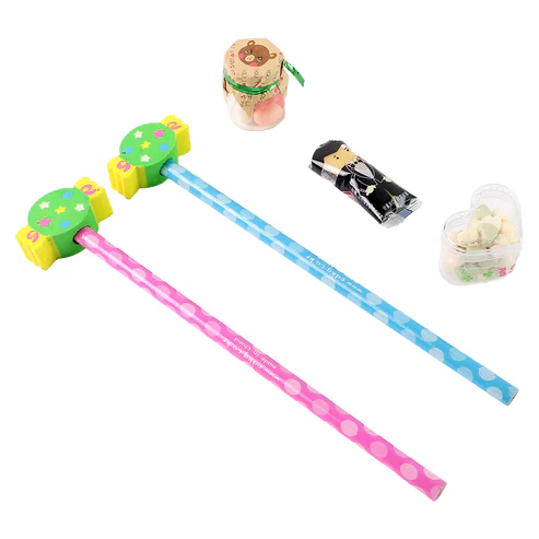 Candy Themed Pencil Set – Fun Kids Stationery Combo with Accessories - Image 4