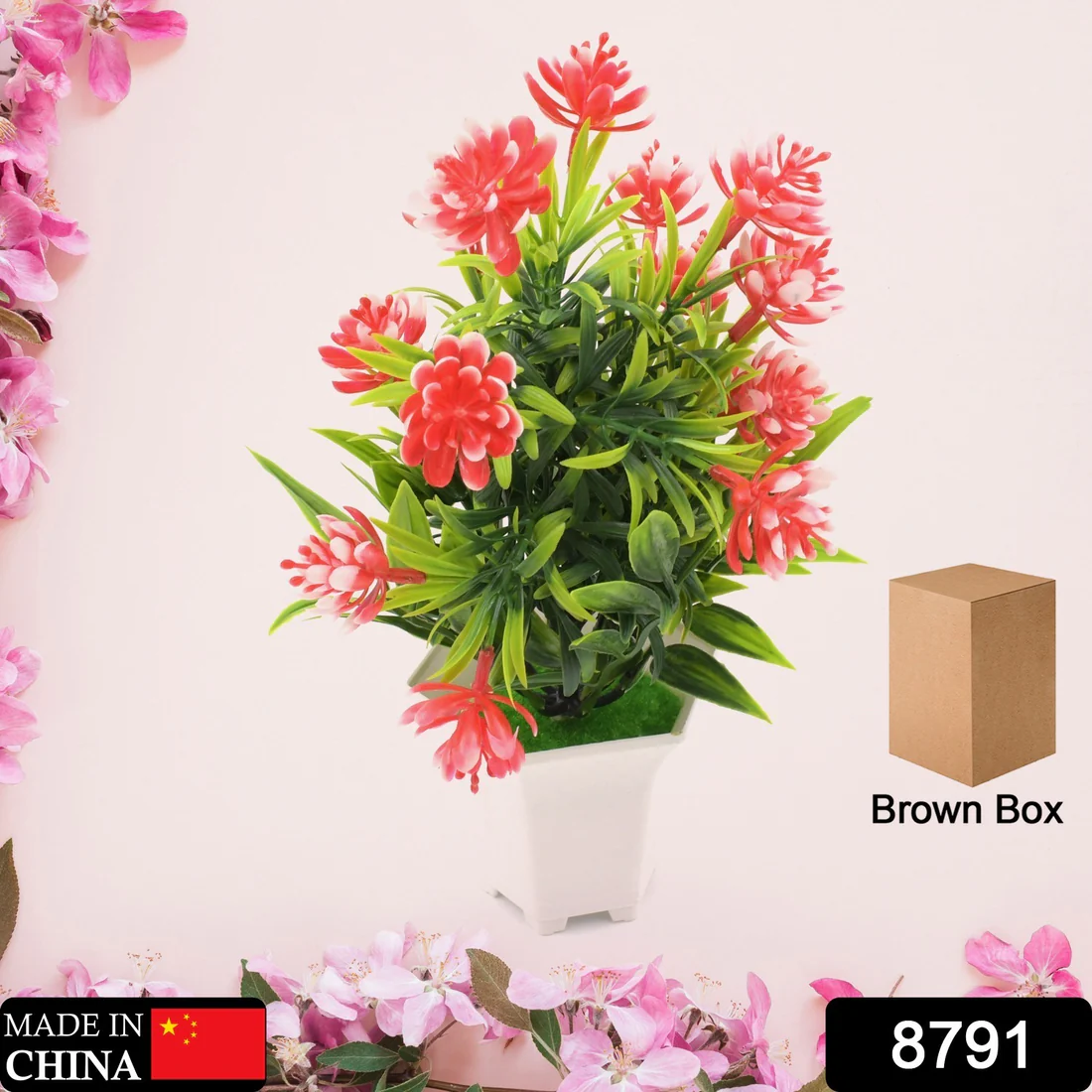 Artificial Flower Plant – Cute Pot Decor for Home | Styleva - Image 3
