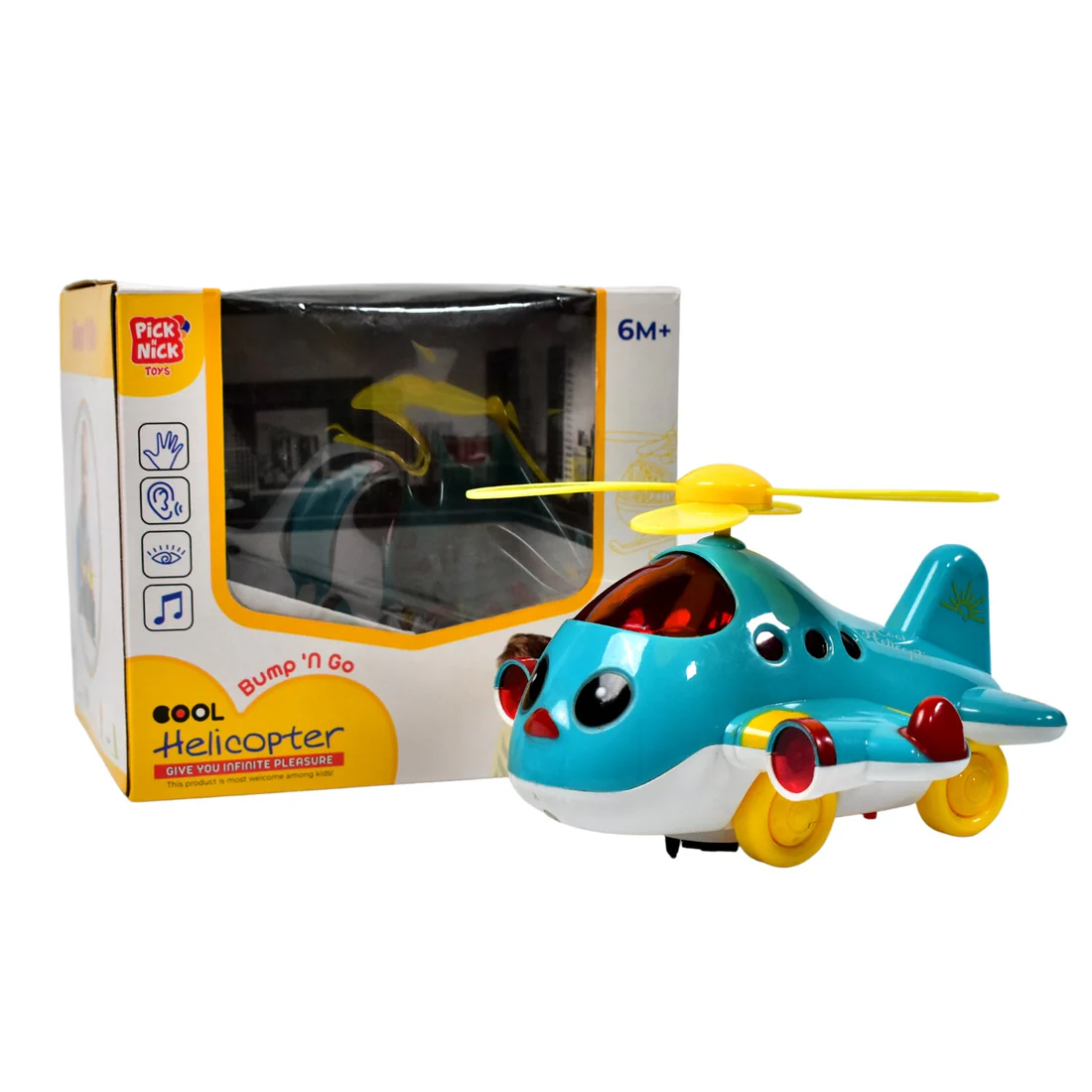 Musical Helicopter Toy – Lights & Sounds for Toddlers | Little Learners by Little Learners - Image 4