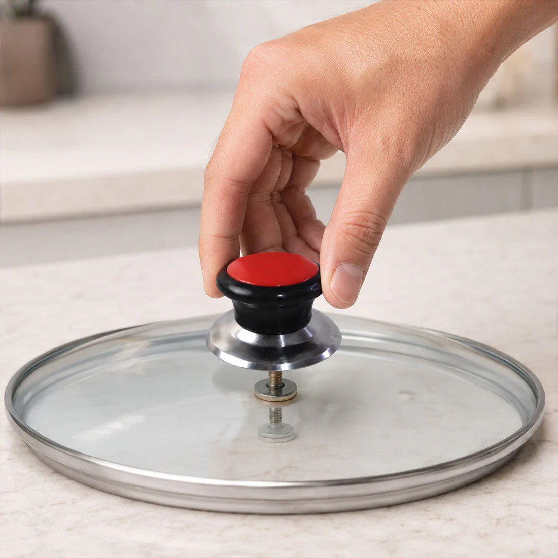 Pressure Cooker Lid Knob – Heat-Resistant Replacement Handle for Pots and Pans - Image 3