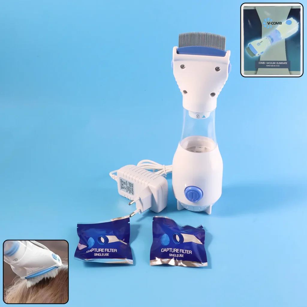 The electric anti-lice comb is your chemical-free solution to remove lice and eggs effectively and safely.