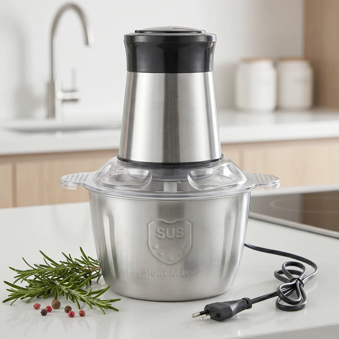 Electric Food Processor – 2 Litre Capacity for Easy Cooking