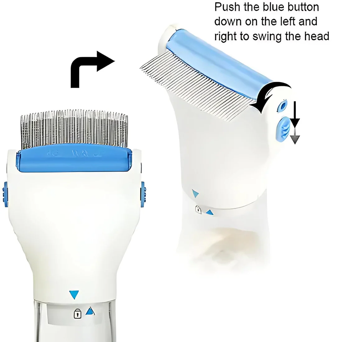 The electric anti-lice comb is your chemical-free solution to remove lice and eggs effectively and safely.