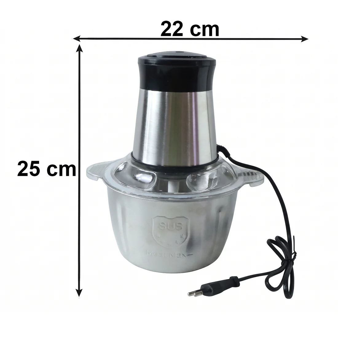 Electric Food Processor – 2 Litre Capacity for Easy Cooking