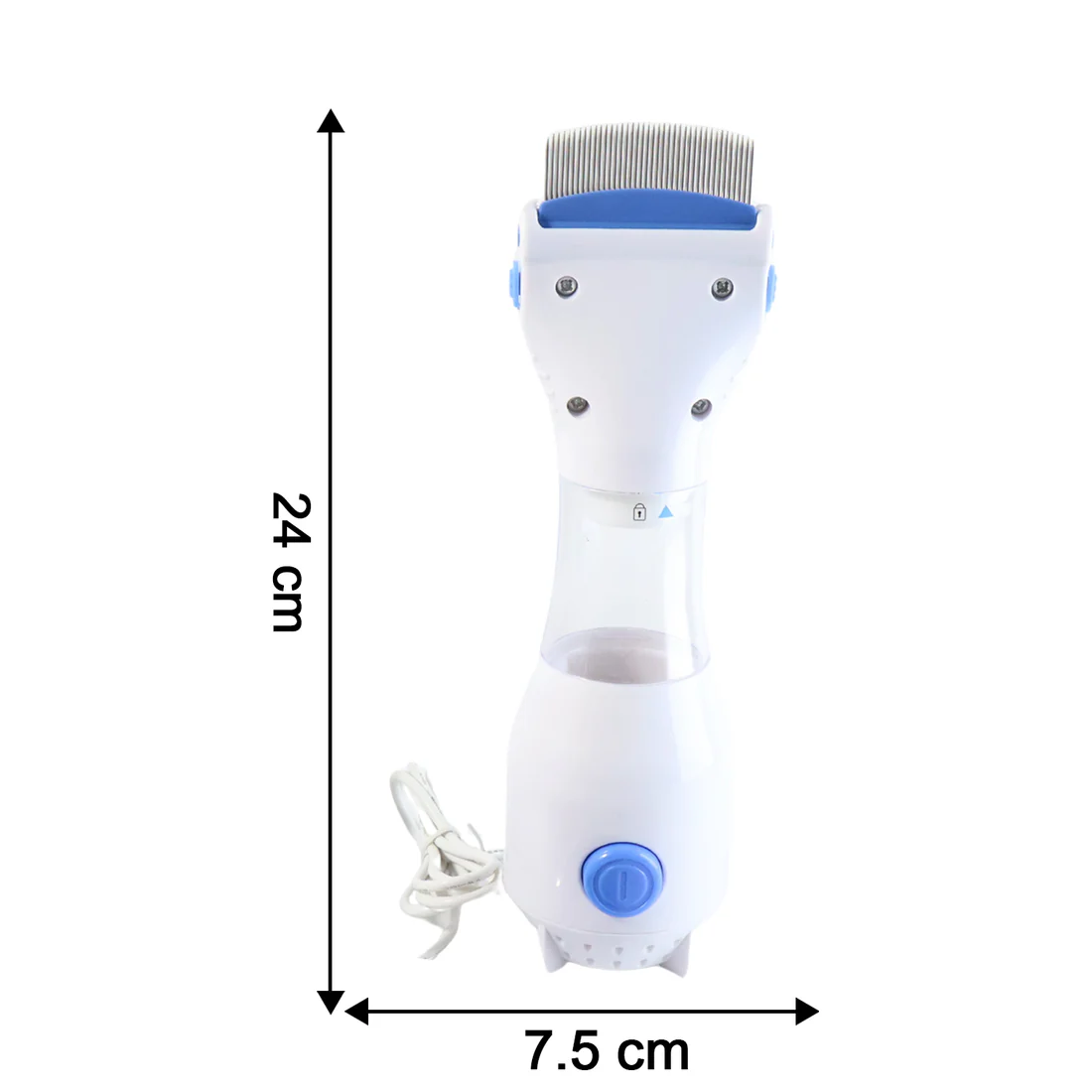 The electric anti-lice comb is your chemical-free solution to remove lice and eggs effectively and safely.