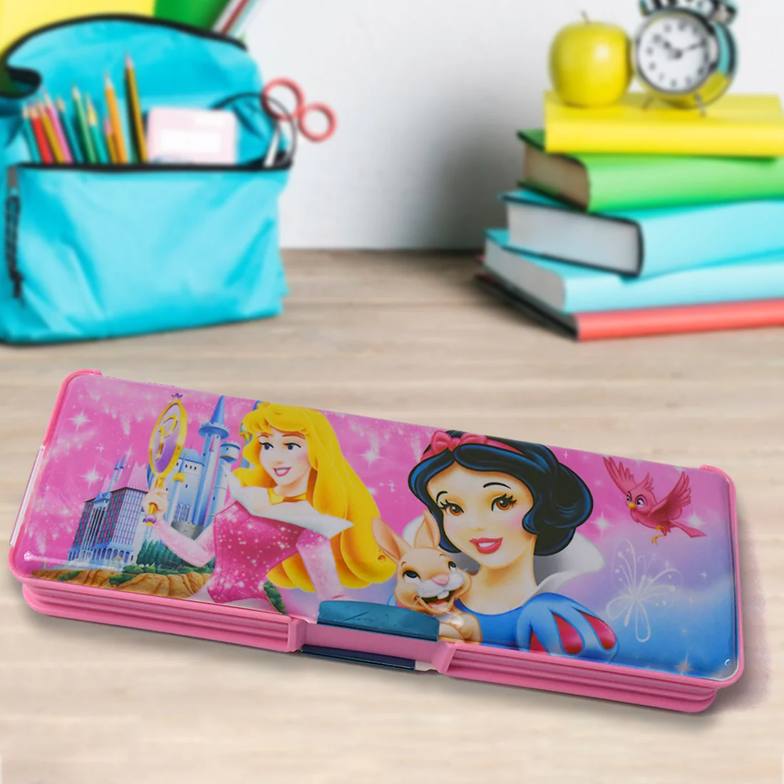 Kids Pencil Case – Dual Compartment Stationery Box
