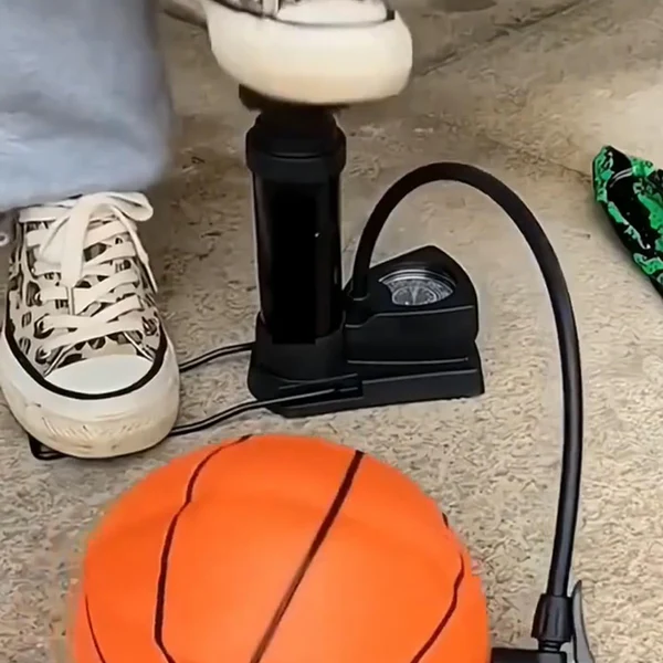 Mini Foot Pump – Portable Tire Inflator with Gauge | Velvet Wheels - Image 5