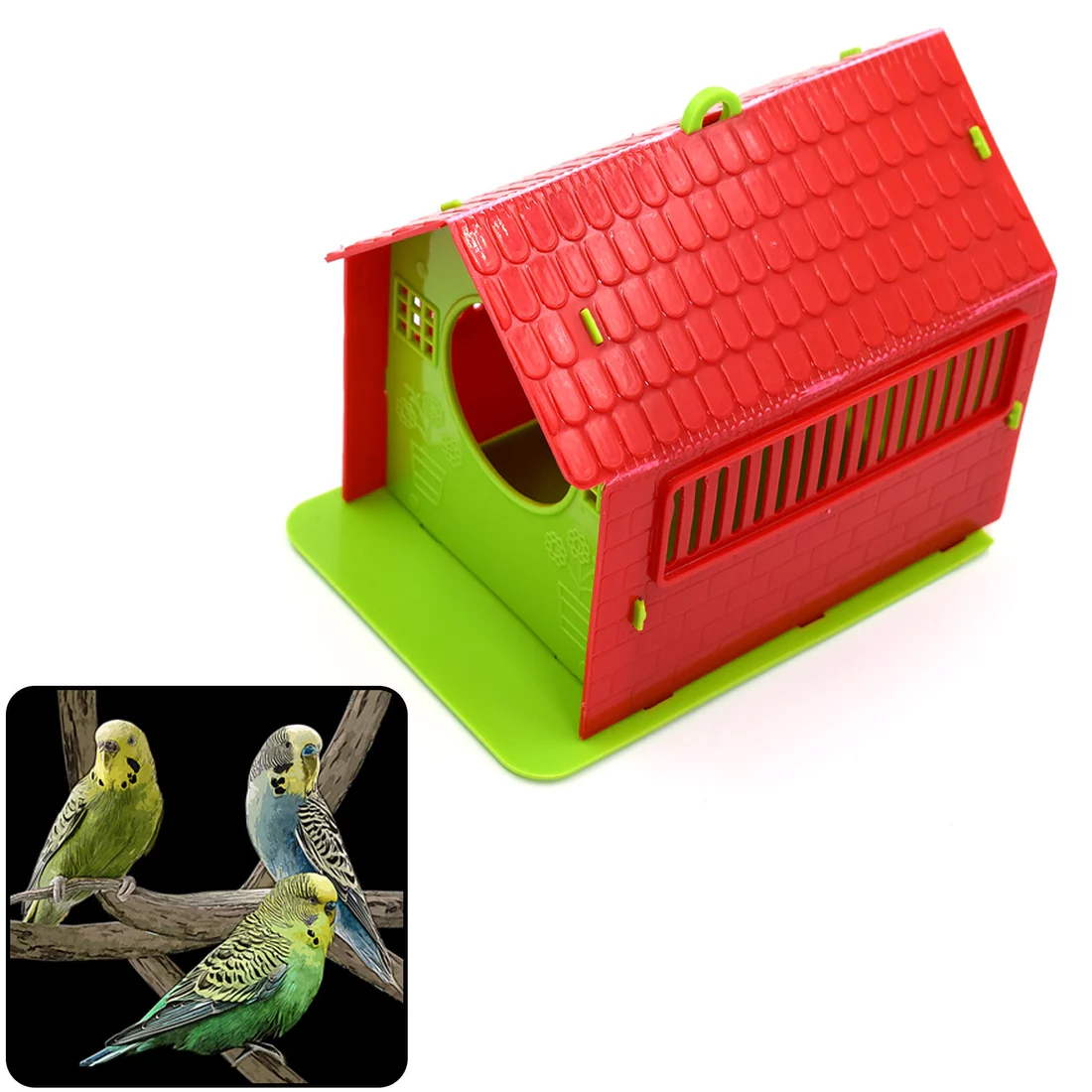 Wooden Bird House for Small Garden Birds & Sparrows | Garden Vera - Image 3