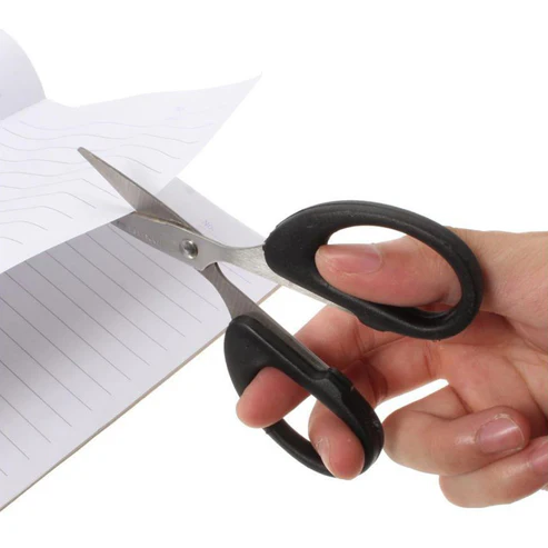 Stainless Steel Scissors – 160mm Ergonomic Grip