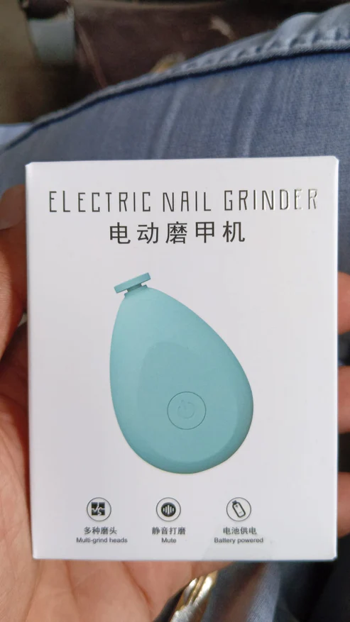 Baby Electric Nail Trimmer – Gentle Infant Nail File | Babyova - Image 3