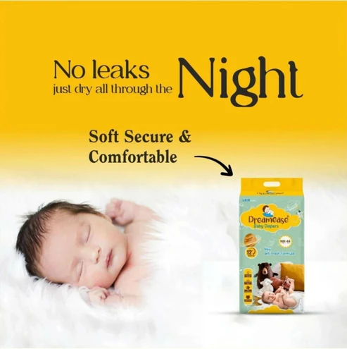 Baby Diaper Pants – Soft & Leakproof for All-Day Comfort - NB 40' - Image 2