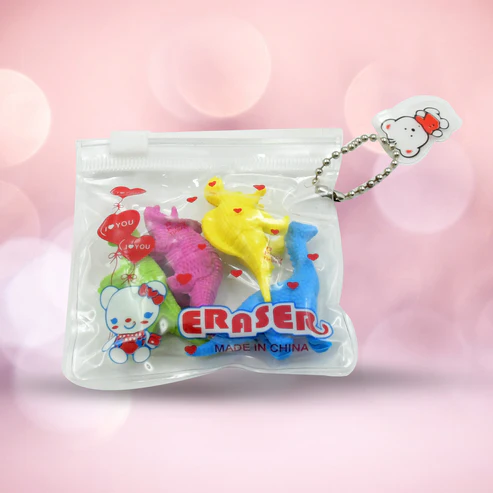 Dinosaur Erasers – Fun School Stationery for Kids