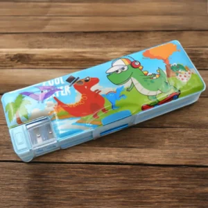 Kids Pencil Case – Dual Compartment Stationery Box