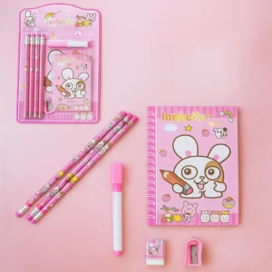 Kids' Stationery Kit – 8 Pc School Supply Set