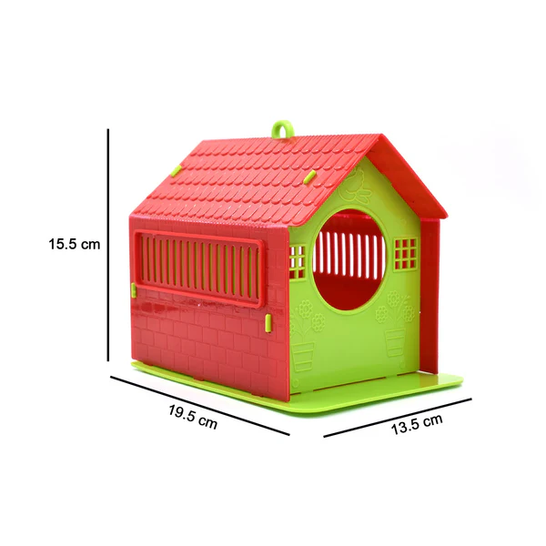 Wooden Bird House for Small Garden Birds & Sparrows | Garden Vera - Image 4