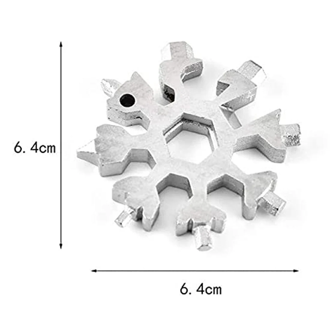 Unleash unparalleled versatility with the BoltForce Snowflake Multi-Tool, your ultimate companion for everyday tasks and unexpected challenges.