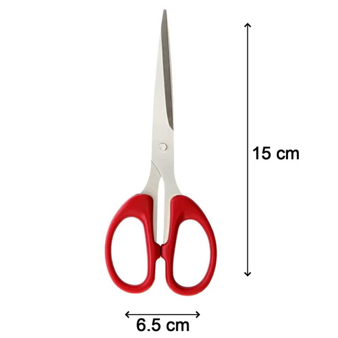 Stainless Steel Scissors – 160mm Ergonomic Grip
