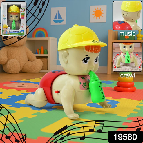 Crawling Baby Toy with Music & Lights – Engaging Toddler Toy | Little Learners - Image 2