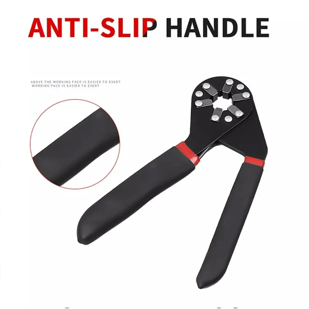 Experience unmatched grip and versatility with the BoltForce Bionic Wrench, your ultimate multi-function adjustable plier spanner for all household repairs and professional tasks.