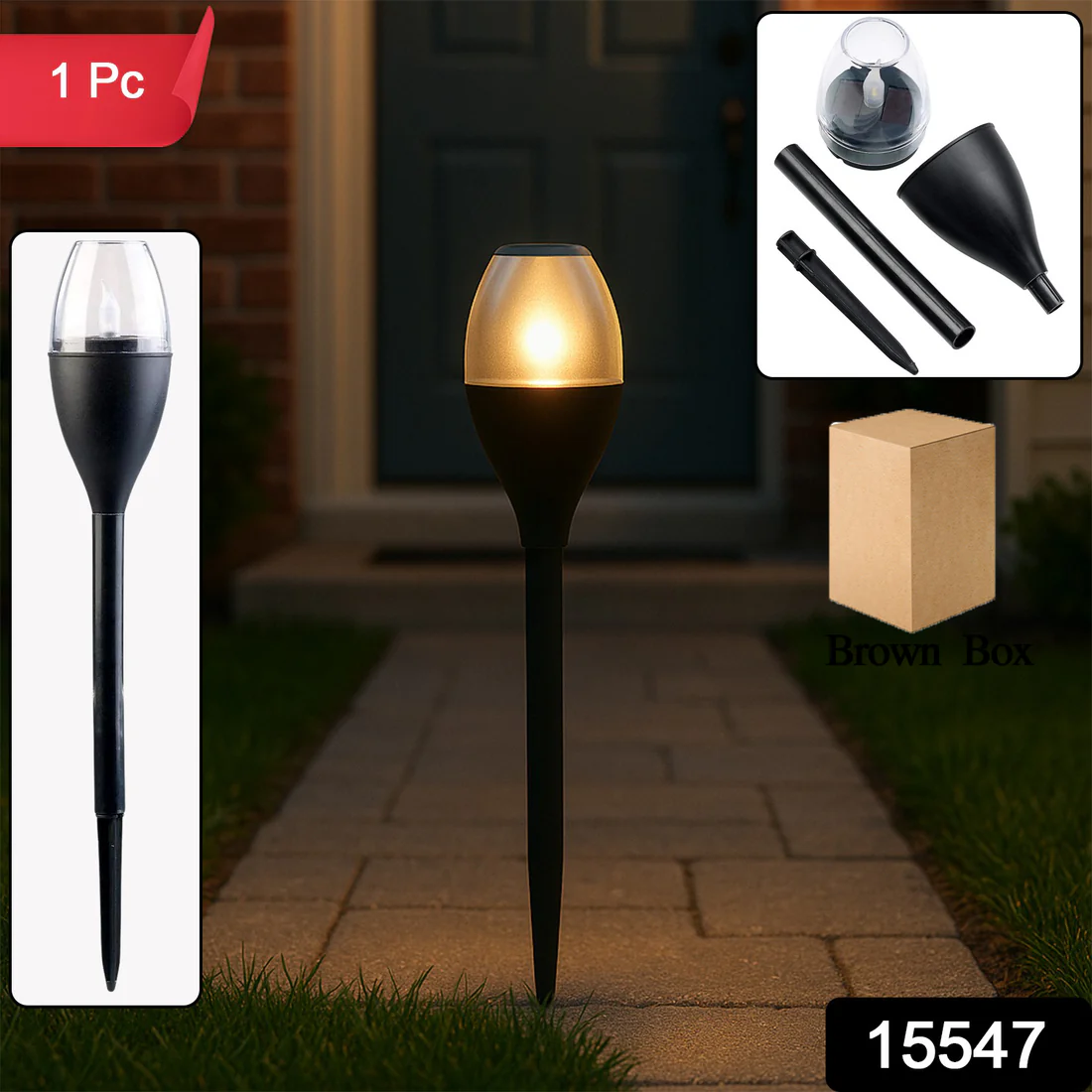 Solar-Powered Garden Pathway Light – Energy-Efficient LED - Image 2