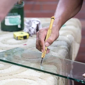 Achieve flawless, precise cuts every time with the BoltForce Professional Glass Cutter.