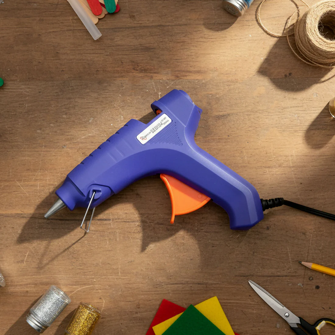 40W Electric Hot Melt Glue Gun – Fast Heating for DIY & Crafts