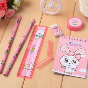 Kids Stationery Set – 8-in-1 School & Office Pack