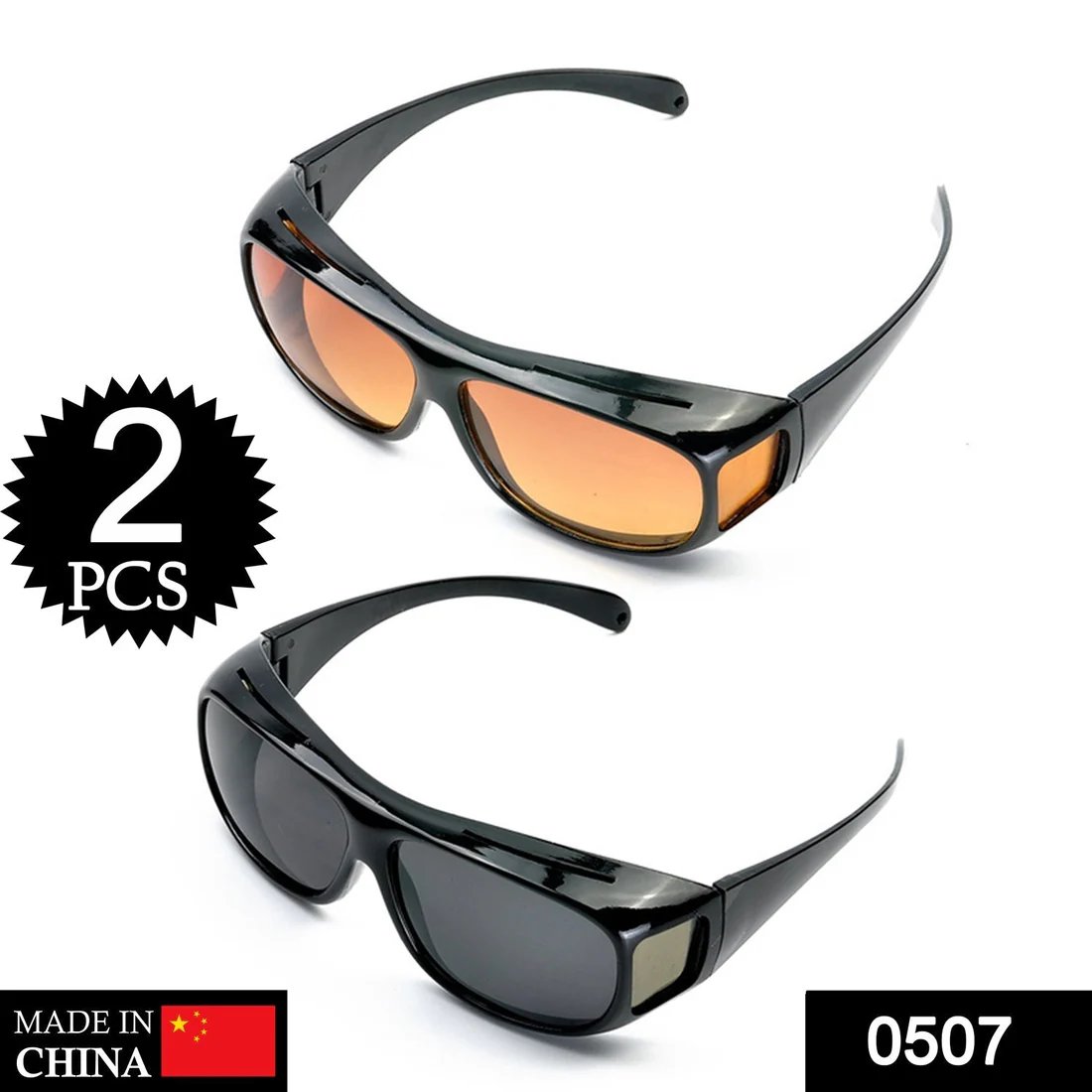 Night Driving Glasses – Anti-Glare Yellow Lens HD Vision | Safora - Image 4