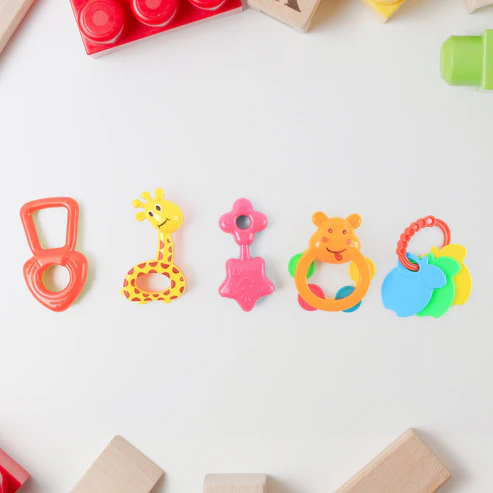 Baby Rattle Toys Set – Safe, Colorful Sensory Play for Infants - Image 5