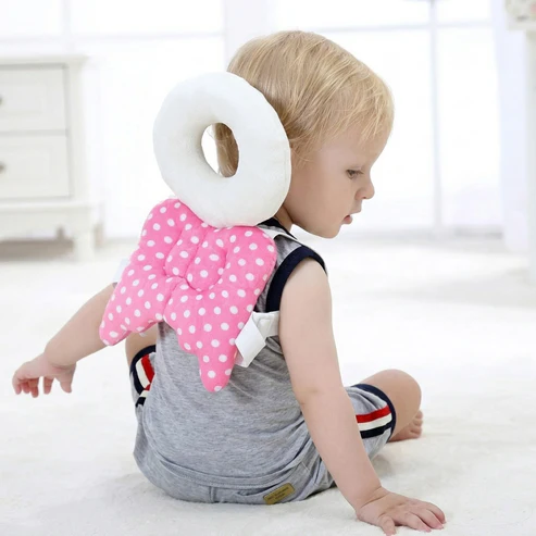 Baby Head Protector – Soft Safety Pad for Toddlers | Mini Bubbles - Image 4