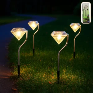 Diamond Solar Garden Lights