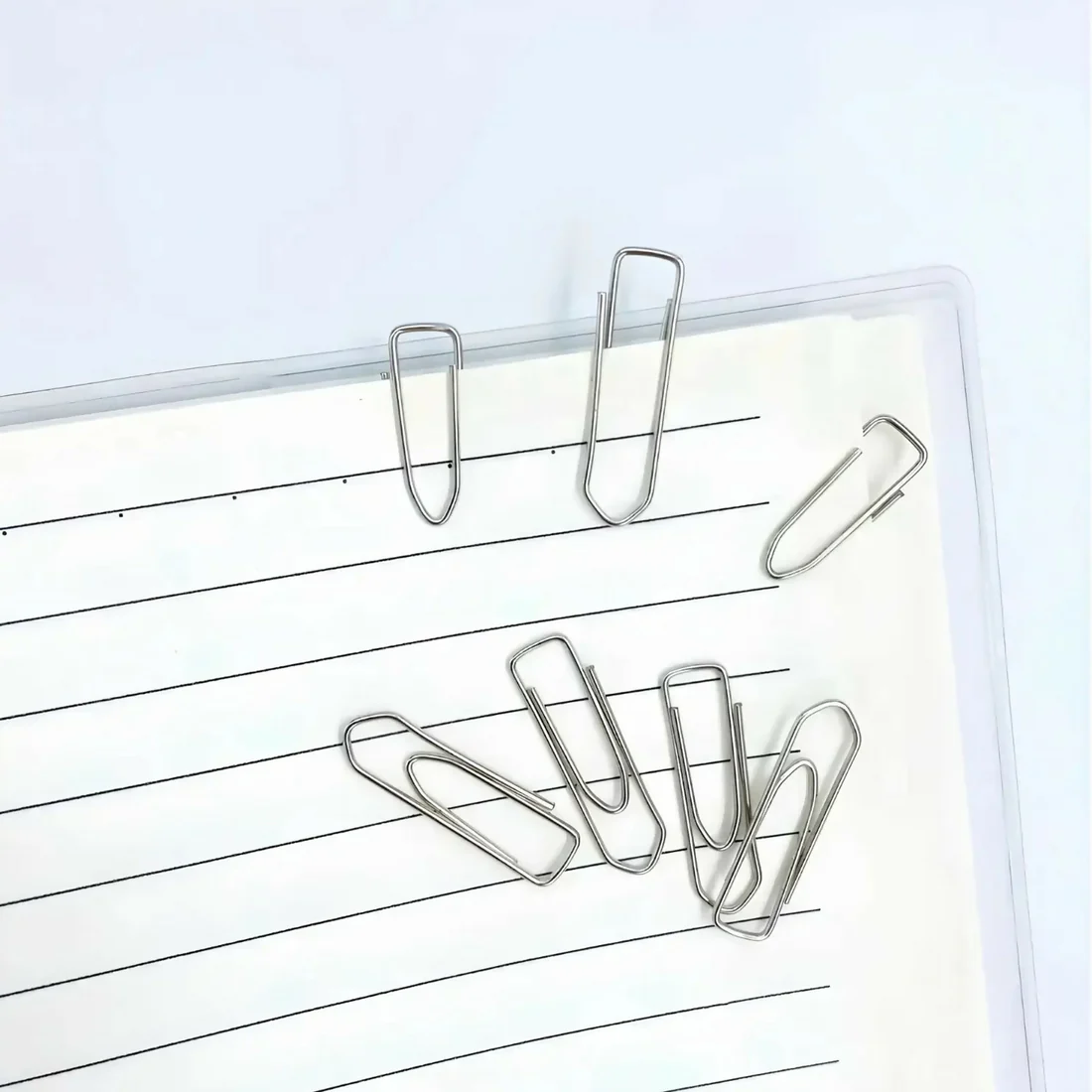Nickel Plated Paper Clips – Strong, Rust-Resistant 70 Pack
