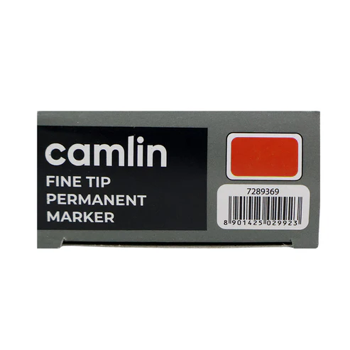 Fine Tip Permanent Marker – Precise Red Ink, Pack of 10
