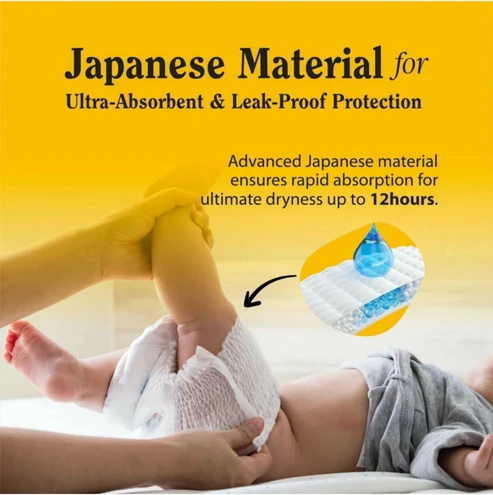 Baby Diaper Pants – Soft & Leakproof for All-Day Comfort - NB 40' - Image 3