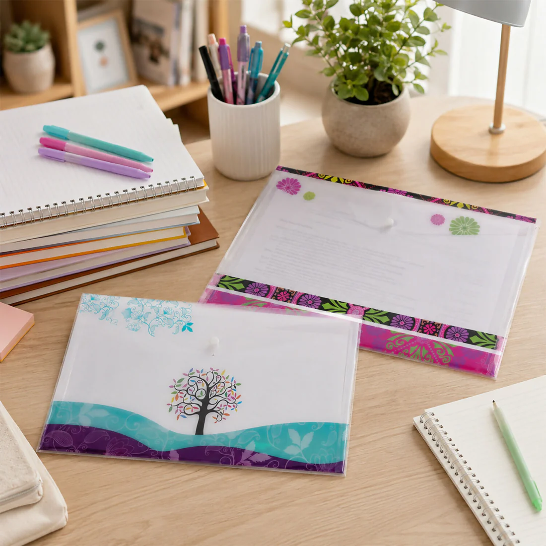 Designer Printed A4 Document Folder – Vibrant & Secure Organization