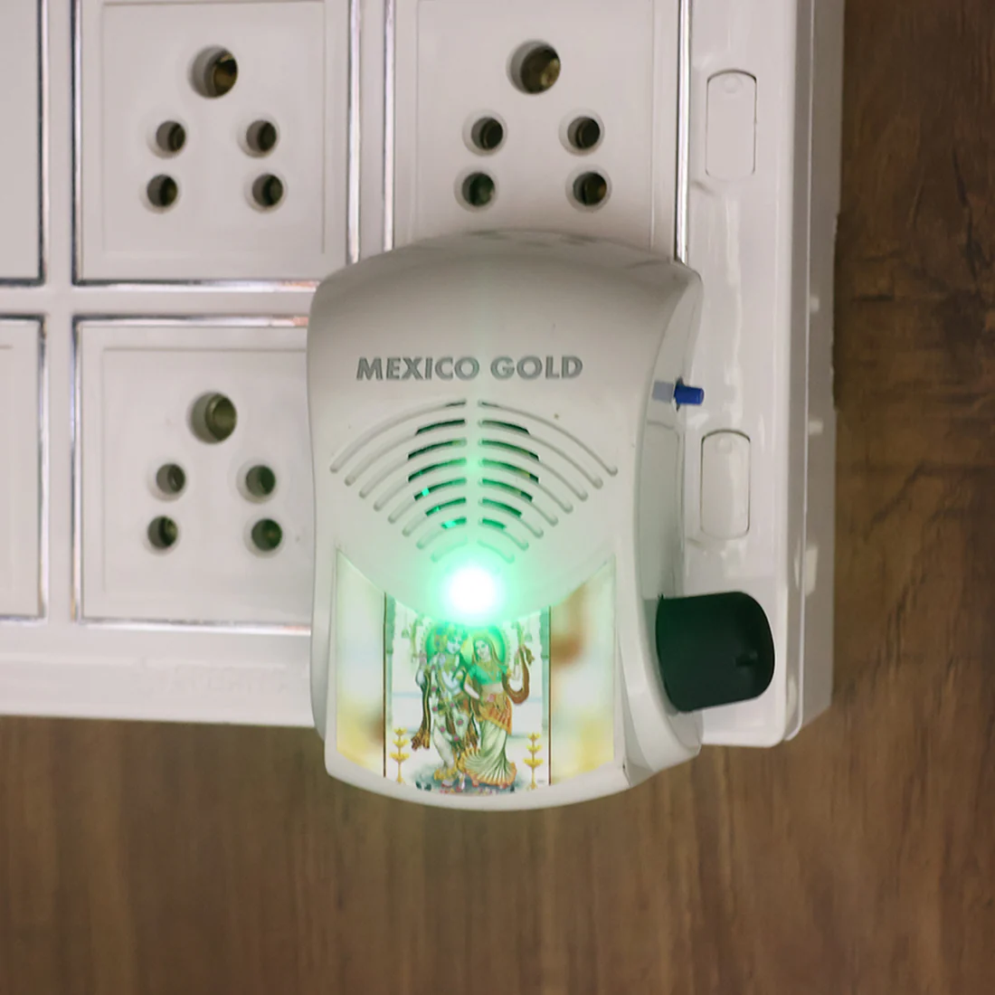 Electric Mantra Bell – Automatic Chanting with LED Light