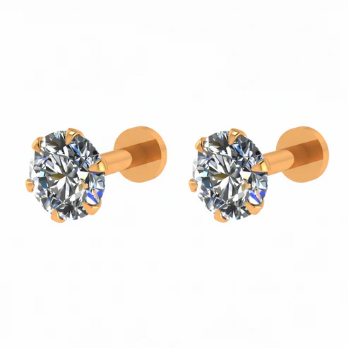 Gold AD Nose Pin Stud Combo Pack – Elegant Daily Wear for Women - Image 4