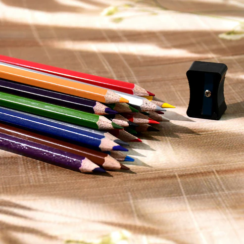 Camlin Colour Pencils – 24 Vibrant Shades & Free Sharpener - Image 4