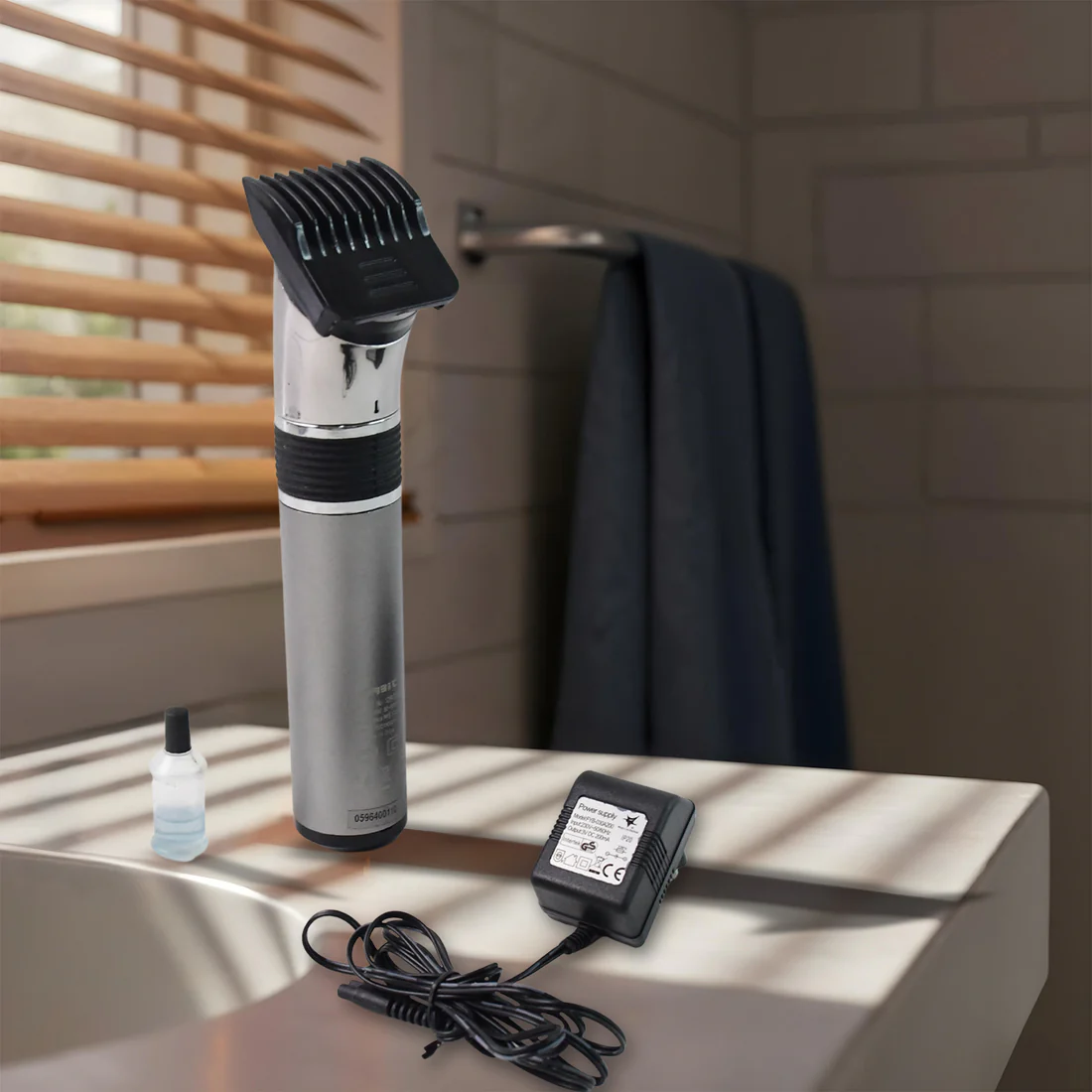Rechargeable Hair Trimmer for Men – Adjustable Comb & Cordless - Image 2