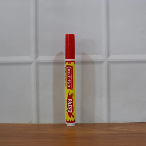 Red Permanent Paint Marker – Quick Dry, Waterproof Ink