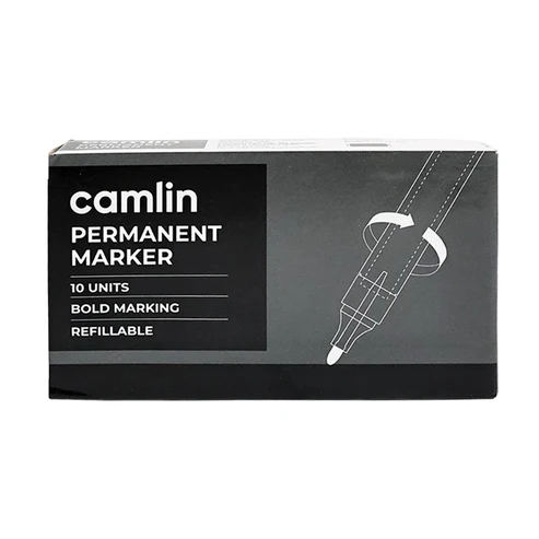 Permanent Marker Black – Bold & Long-Lasting Ink, Pack of 10 - Image 4