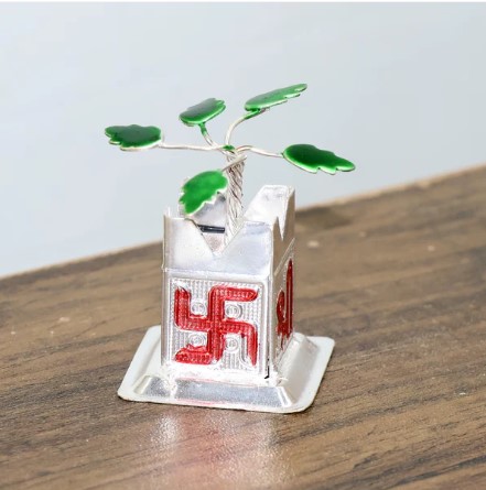Tulsi Idol – Auspicious Mandir Decor & Spiritual Pooja Showpiece - Image 5