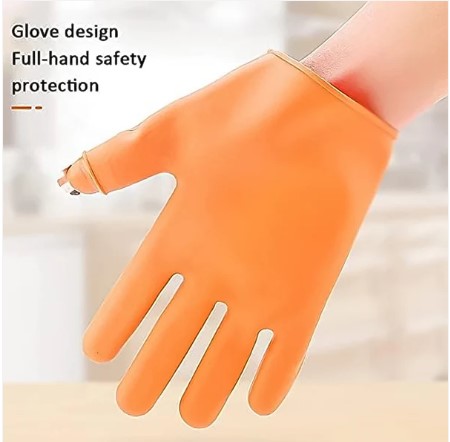 Thumb Knife Finger Protector – Right Hand Silicone Glove | Grow Wear - Image 5