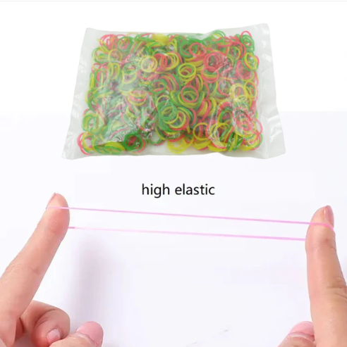 Elastic Rubber Bands – Multicolor, Durable & Reusable | VoltDesk by VoltDesk