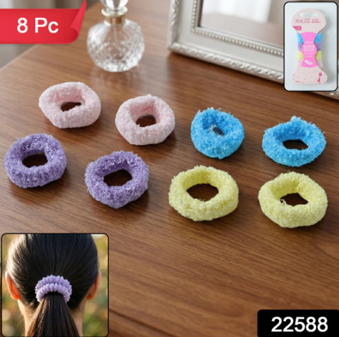 Elastic Hair Bands – Gentle, No Damage Hold for Daily Use